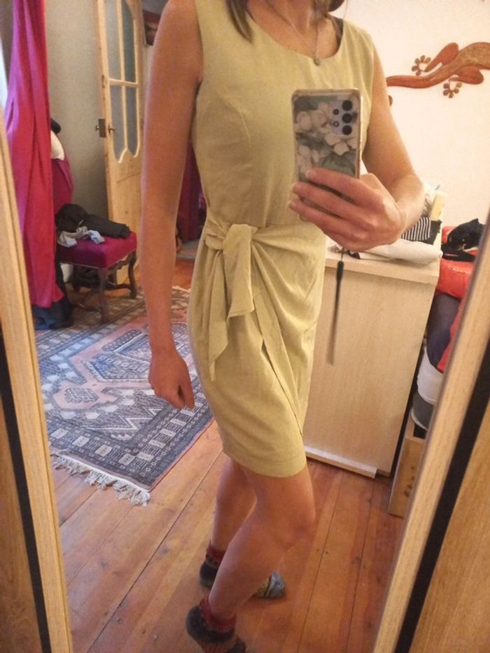 Robe de soirée modèle unique M déposé français - photo numéro 3