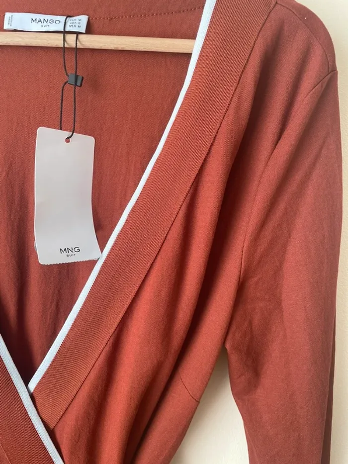 Robe cache coeur marron - photo numéro 9
