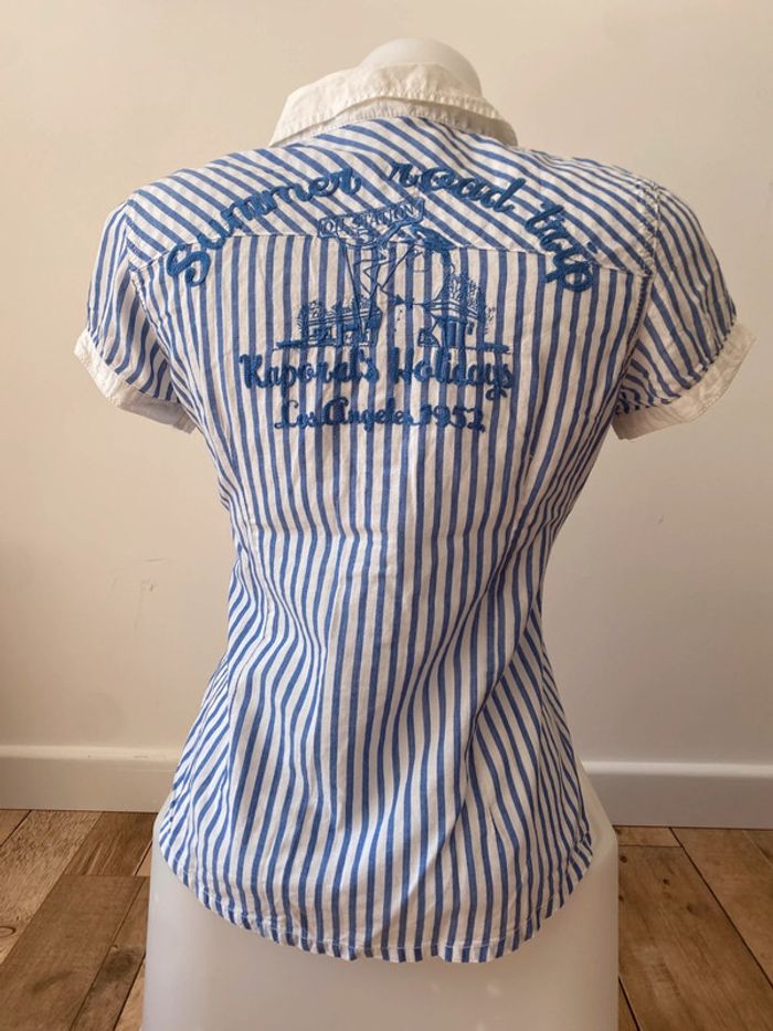 Chemise sans manche marinière - photo numéro 3