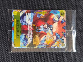 One Piece Card Game Monkey.D.Luffy Pre-Release Winner Promo P-036 Sealed