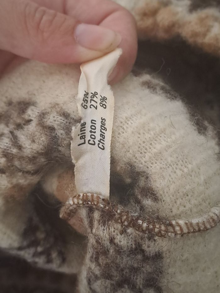 Veste sans manches moumoute vintage - photo numéro 7