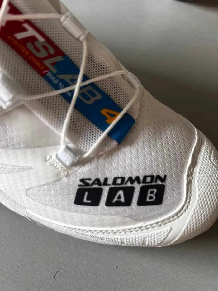 Salomon XT-4 White Ebony Lunar Rock unisex - photo numéro 9