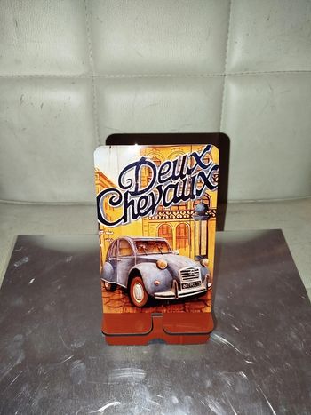 support téléphone motif citroen 2cv neuf