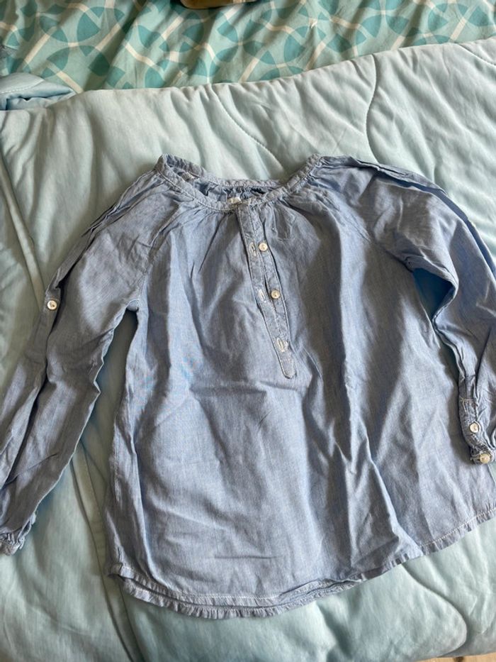 Blouse manche longues à rayures H&M 110cm