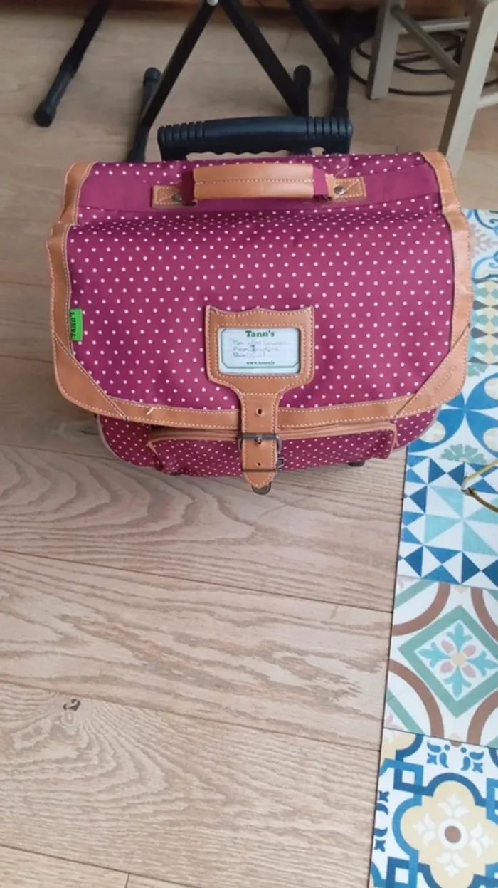 Cartable Tanns à roulettes
