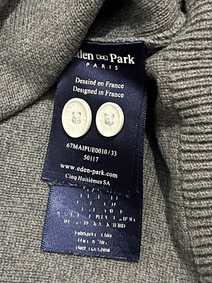 Pull Eden Park homme taille M - photo numéro 2