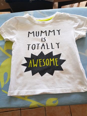 tee-shirt garçon 86 cm