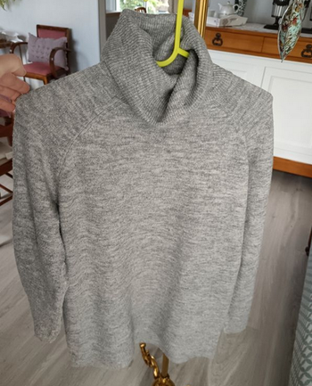 pull col roulé