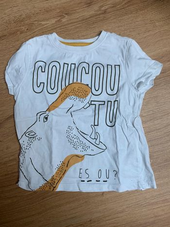 Tee shirt 3 ans dpam