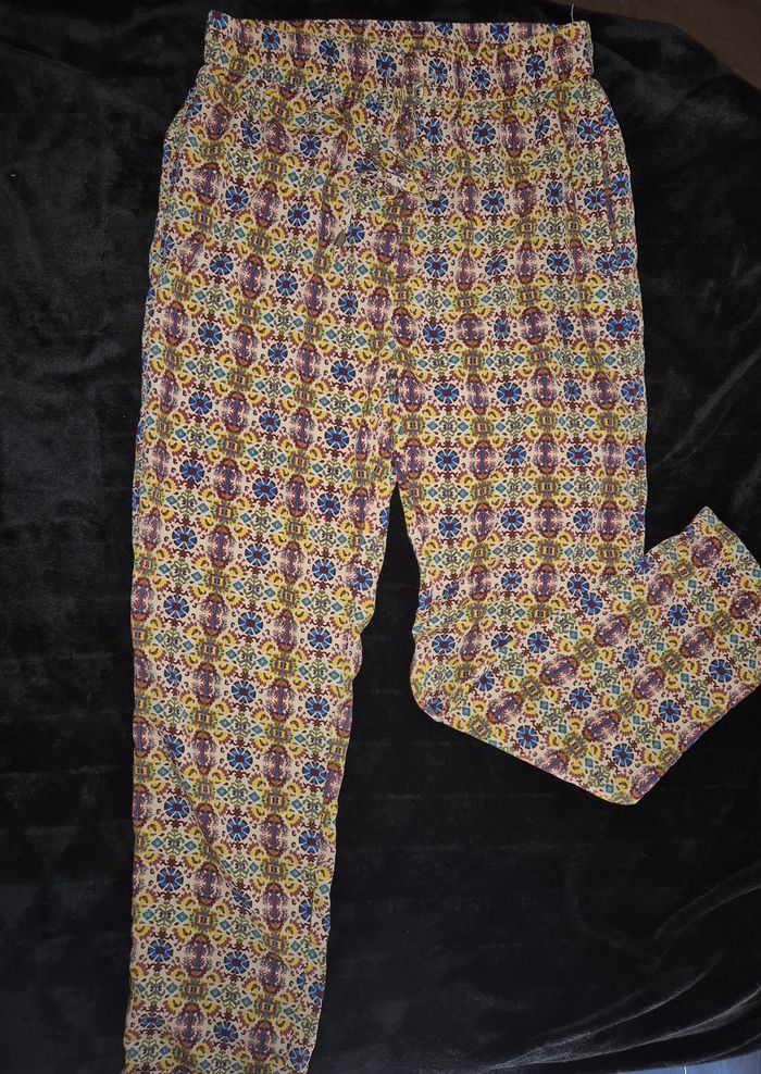 Pantalon fluide à motifs - photo numéro 8