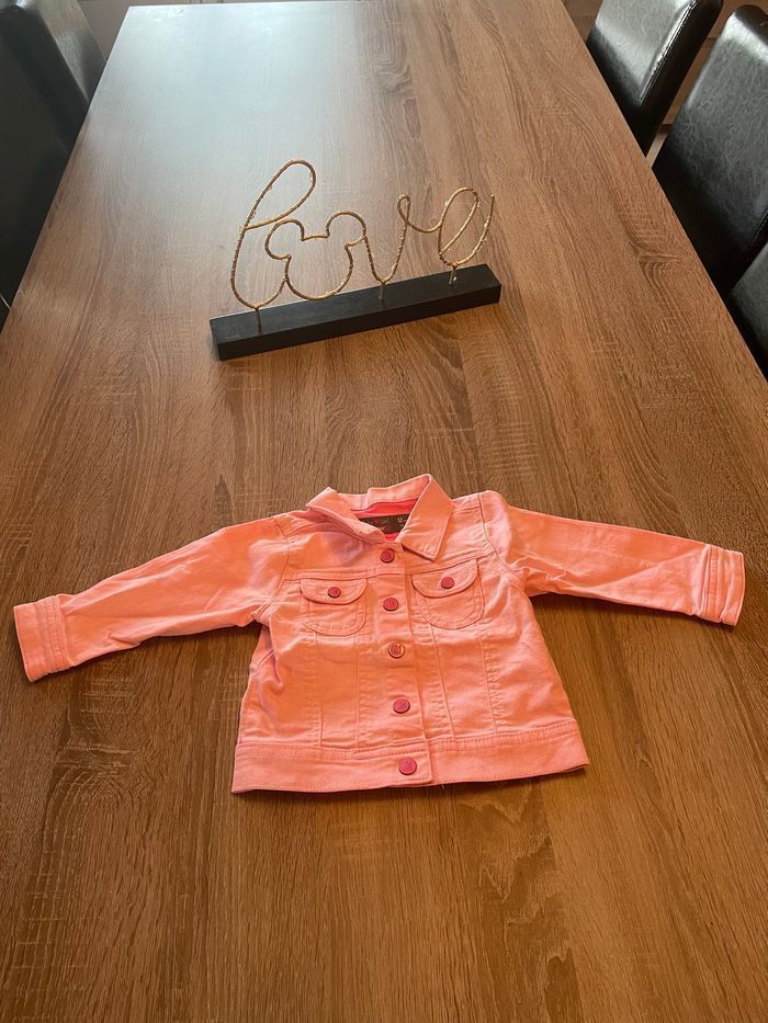 Très jolie veste en jeans 🥰 taille 12 mois orchestra