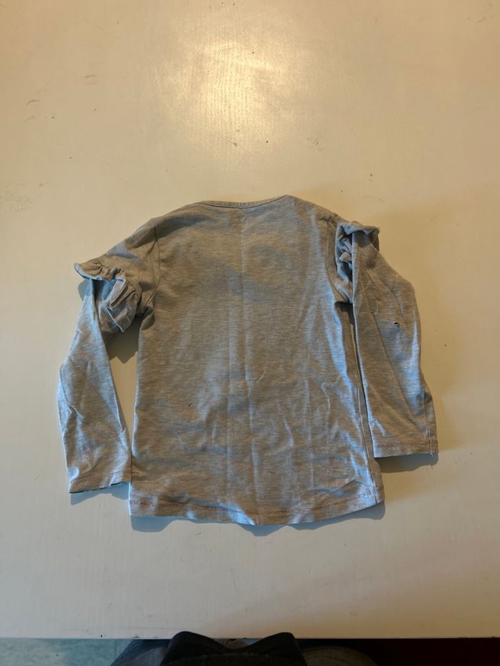 Tee-shirts fille Disney à sequin - photo numéro 3