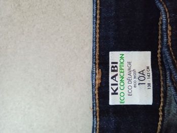 Pantalon jeans skinny brut neuf. Eco kiabi