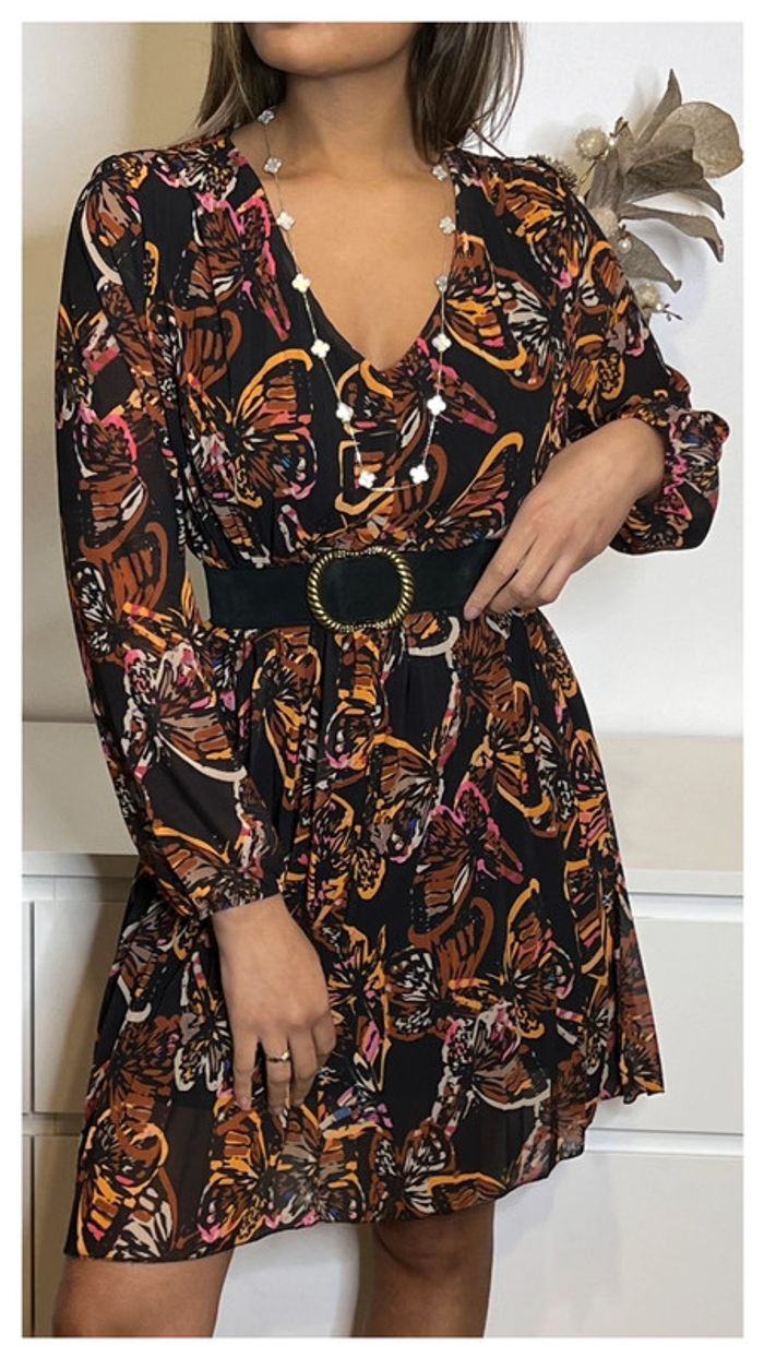 Superbe robe plissée 🤍🤍