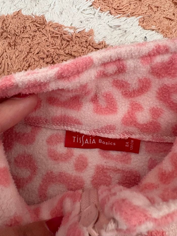 Polaire rose 8 ans tissaia - photo numéro 2