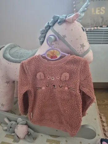 Pull petit beguin sherpa doux 36 mois 98cm