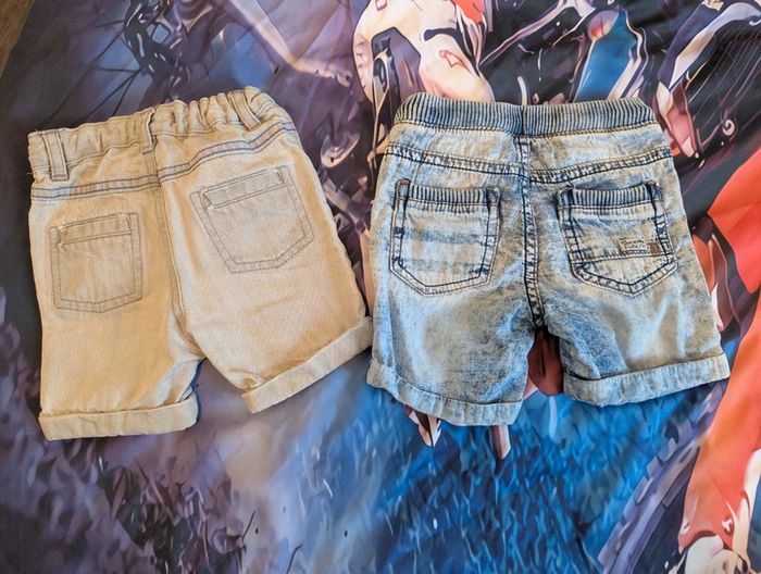 Lot de 2 shorts 18 mois - photo numéro 2