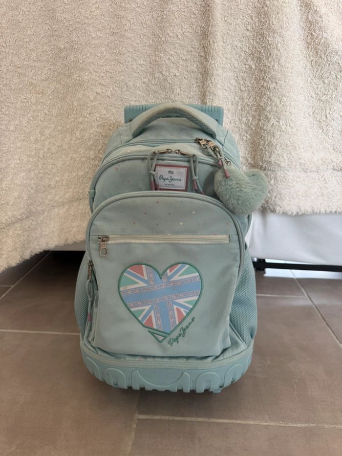 Sac à dos à roulettes pepe jeans collection nerea