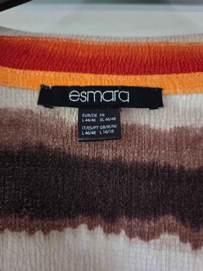 Chemise rayé terracotta - photo numéro 2