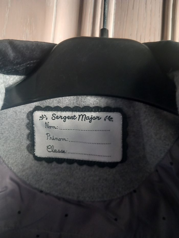 Manteau gris et noir 2 ans Sergent Major - photo numéro 5