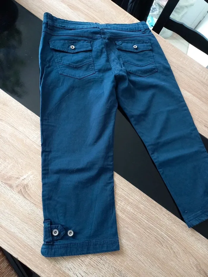 Panta-court bleu T44 - photo numéro 7
