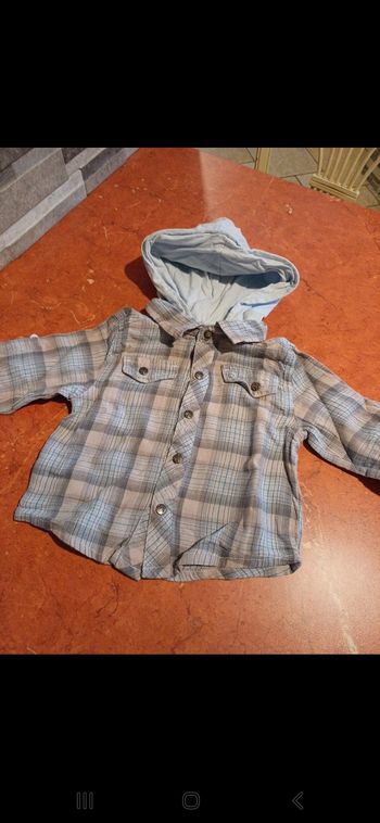 Chemise bébé taille 6 mois