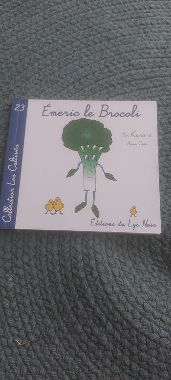 1 petit livre sur paques cultivés brocolis