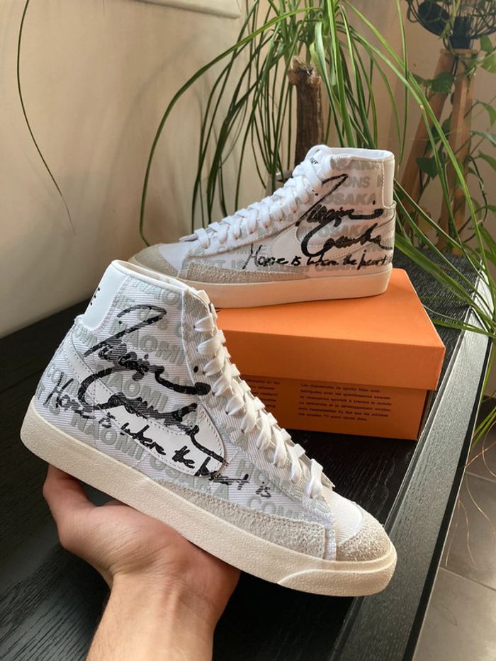 Baskets Basses Femme Nike Blazer Mid Comme des Garçons x Naomi Osaka - Taille 39