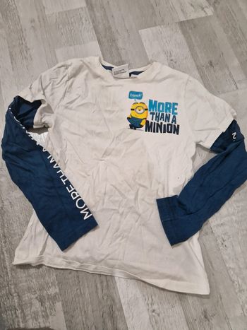 Tee shirt manches longues minions