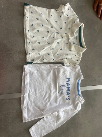 2 haut bébé 6 mois