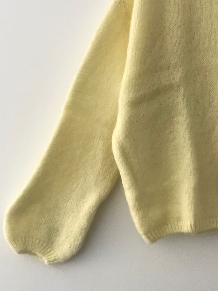 ✨Gilet/cardigan Luxe - Kid mohair & Laine Moelleux - photo numéro 2