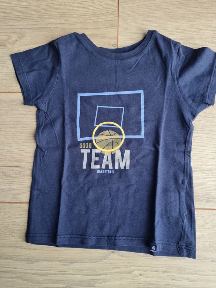 Tshirt Obaibi 2 ans bleu marine