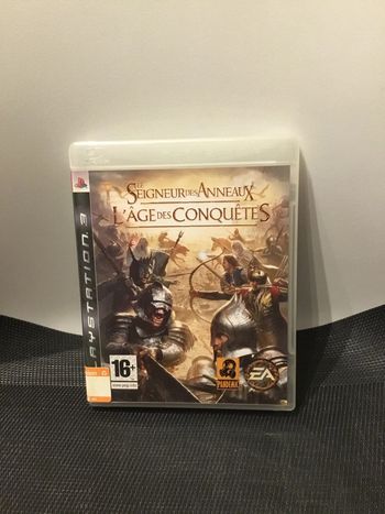 Jeu PS3 le seigneur des anneaux l’age des conquêtes Sony PlayStation 3 complet avec notice