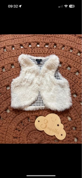 Gilet tout doux 🤍