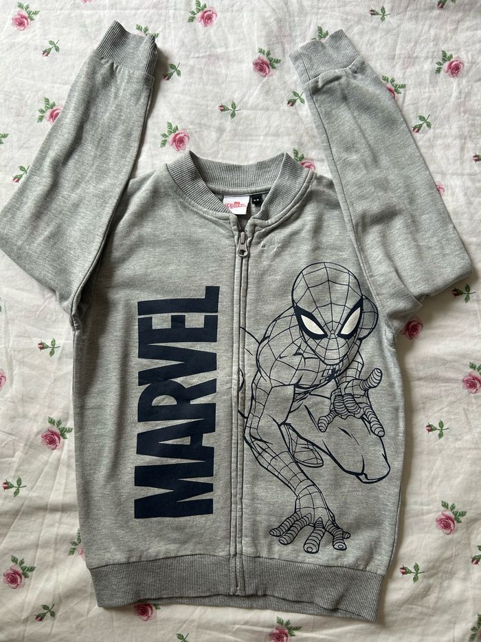 Gilet Spiderman garçon 5/6 ans - photo numéro 4