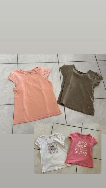 T-shirt fille 4 ans