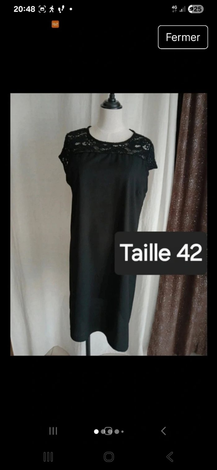 Robe mi saison Taille 42 marque CC Collection