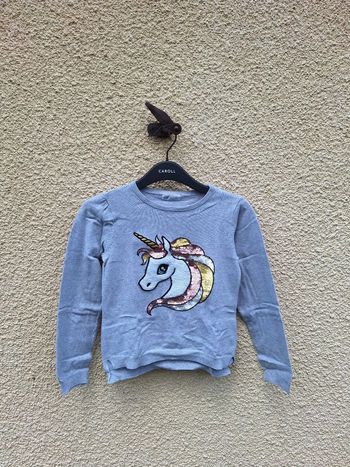 👚 Pull col rond H&M 8/10 ans