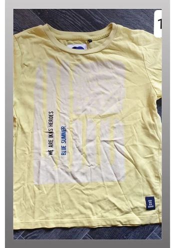 Tee-shirt garçon jaune IKKS 5 ans