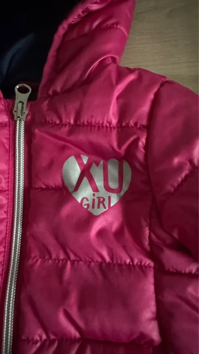 Veste doudoune fille 9 mois - photo numéro 4