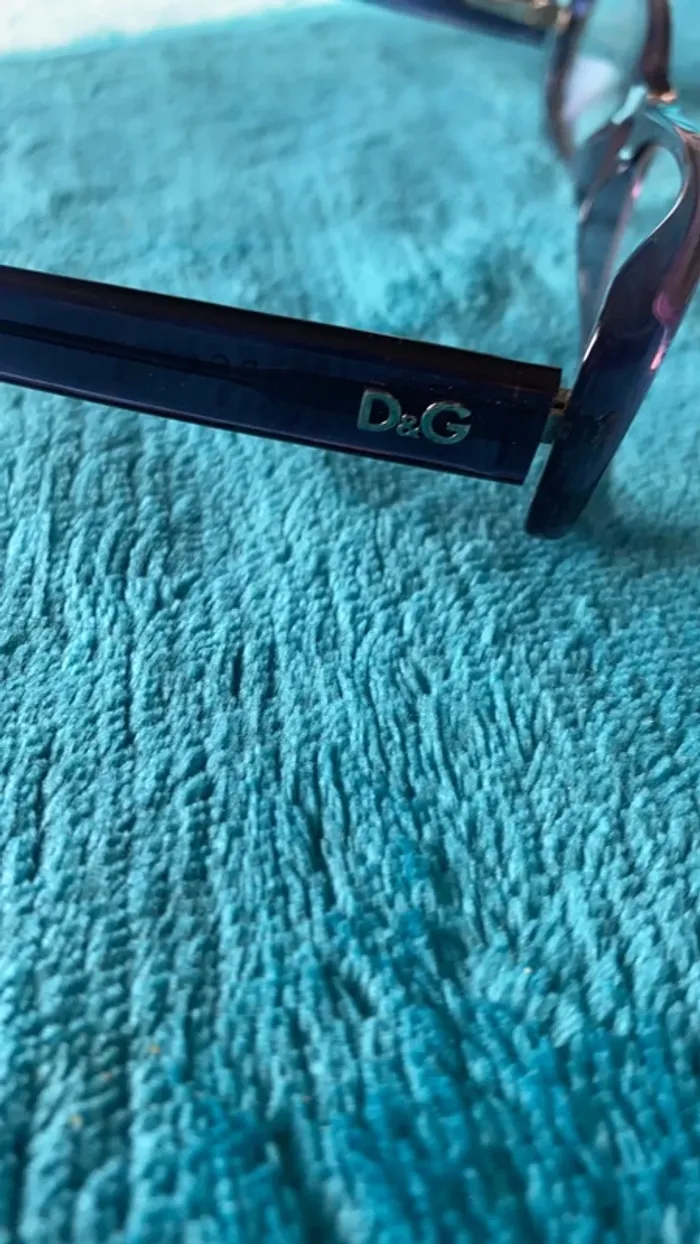 Lunettes dolce & gabana gris foncé violet - photo numéro 2