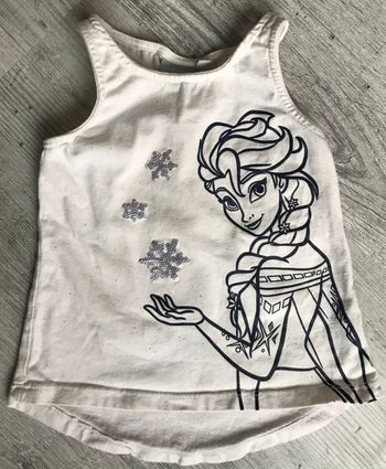 Débardeur 2/3 ans La Reine des Neiges