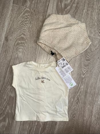 Ensemble t-shirt + culotte