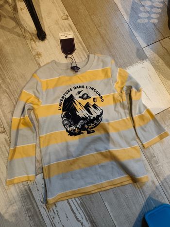 Tee shirt sergent major neuf 5 ans