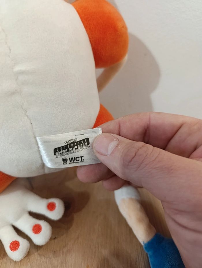 Peluche Mr mime détective Pikachu - photo numéro 3