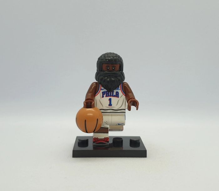 Figurine Basketteur NBA James Harden Style Lego NBA Beebs