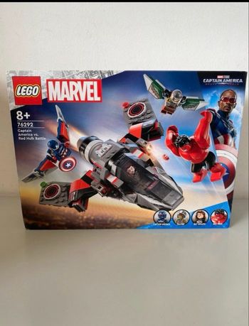 lego 76292 marvel captain america vs hulk rouge neuf 