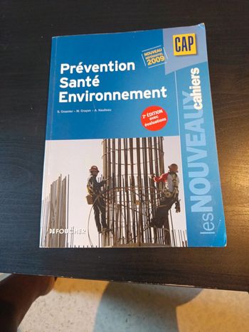 Livre prévention santé environnement
