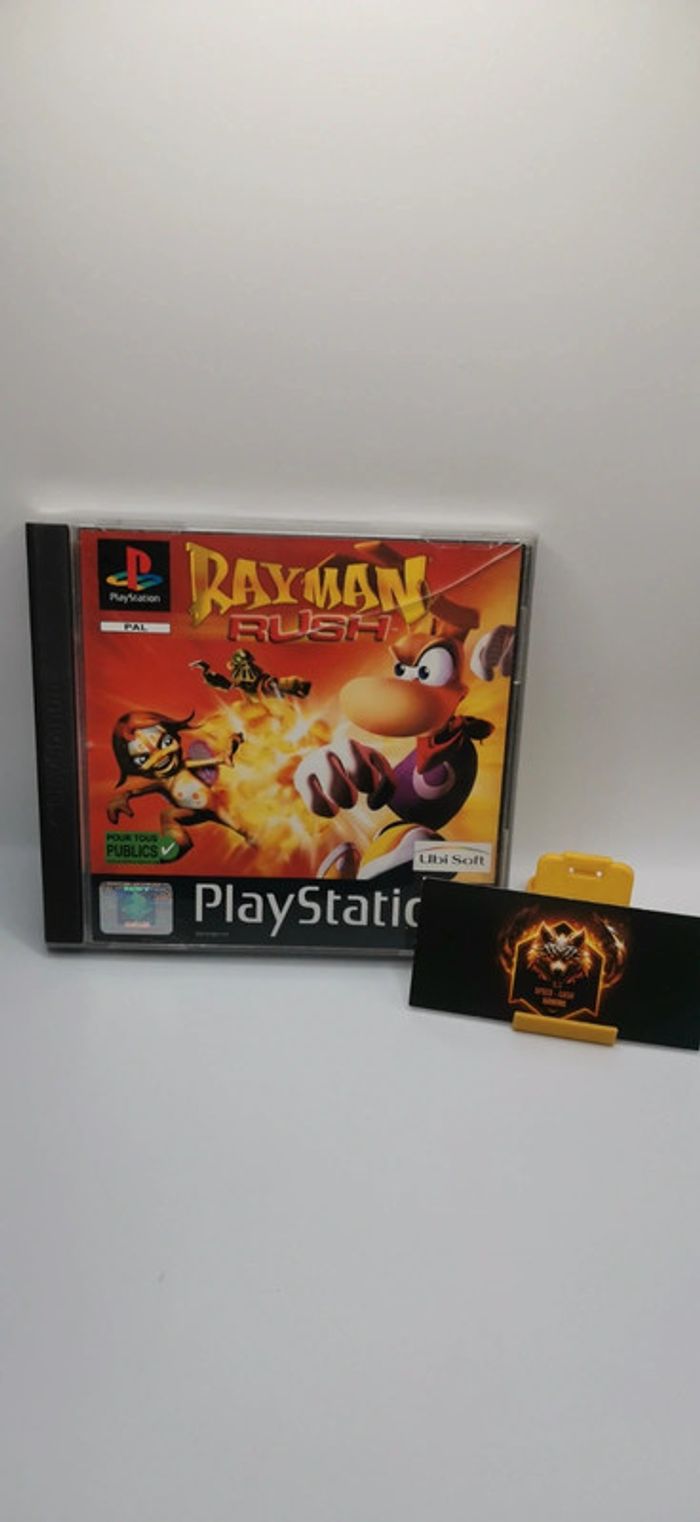 Jeu PS1 Rayman rush