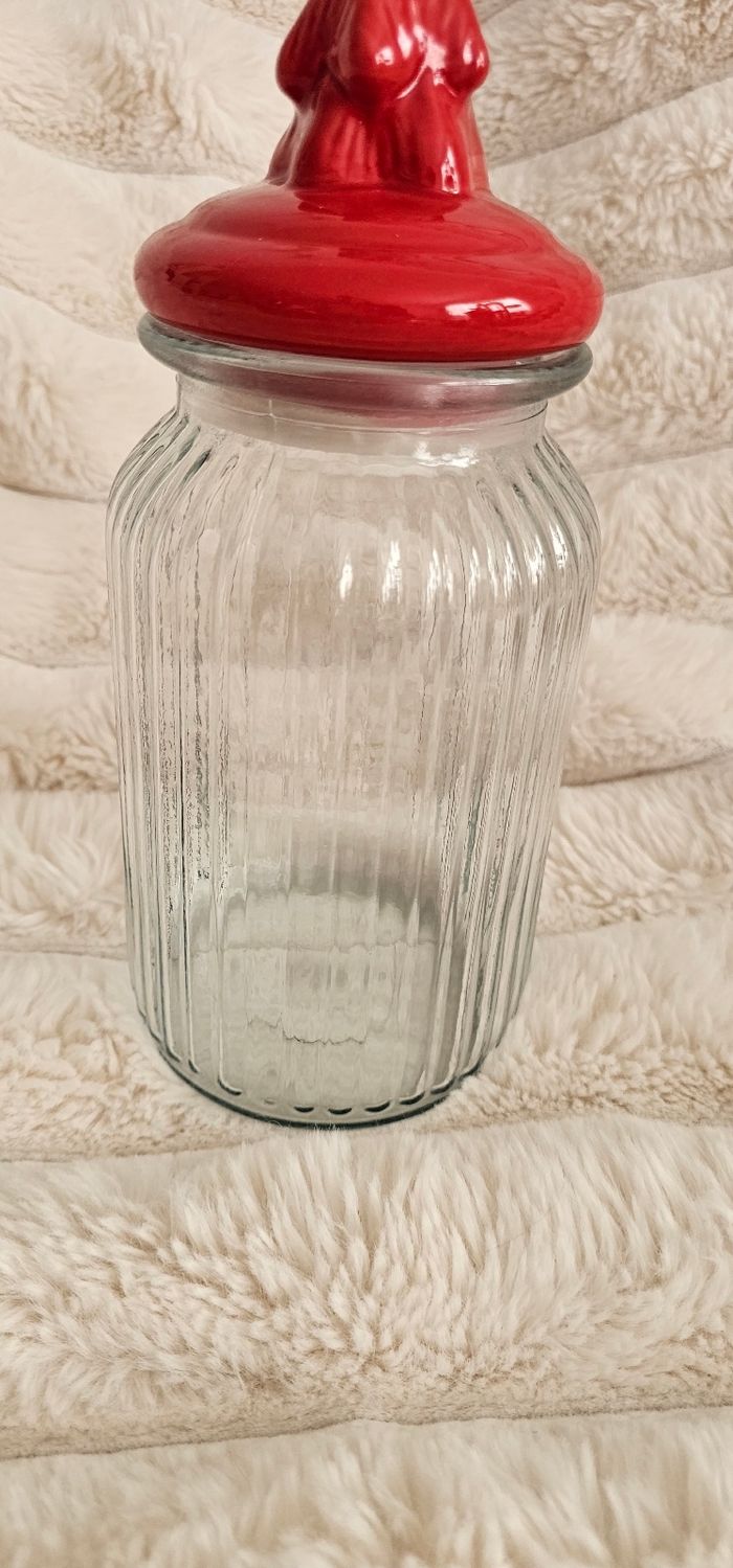 Magnifique bonbonnière de Noël 🎄 rouge Neuve - photo numéro 4